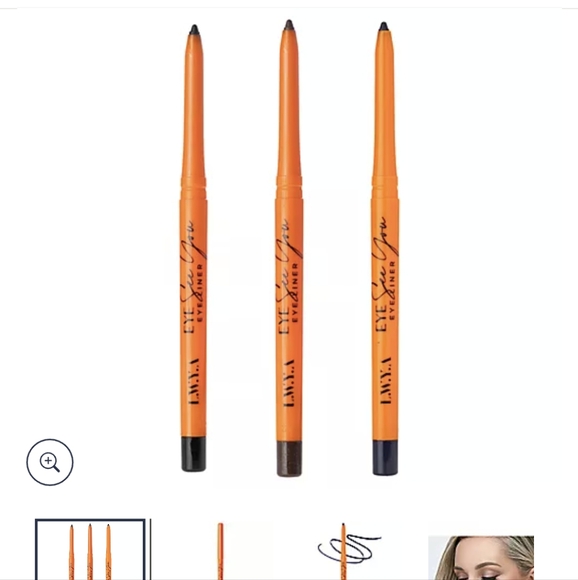 Sealed LWYA by Kim Gravel Eye See You Eyeliner Trio - Picture 5 of 9